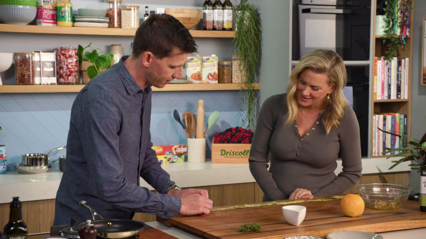 Everyday Gourmet with Justine Schofield - Zucchini and confit garlic